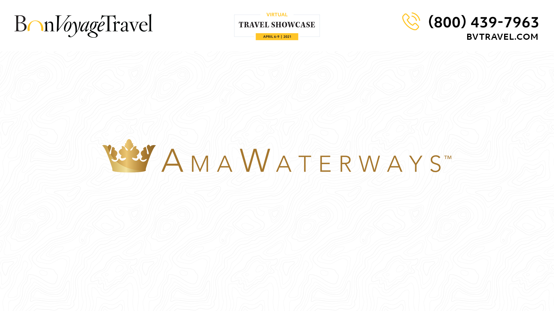 Virtual Showcase - AmaWaterways
