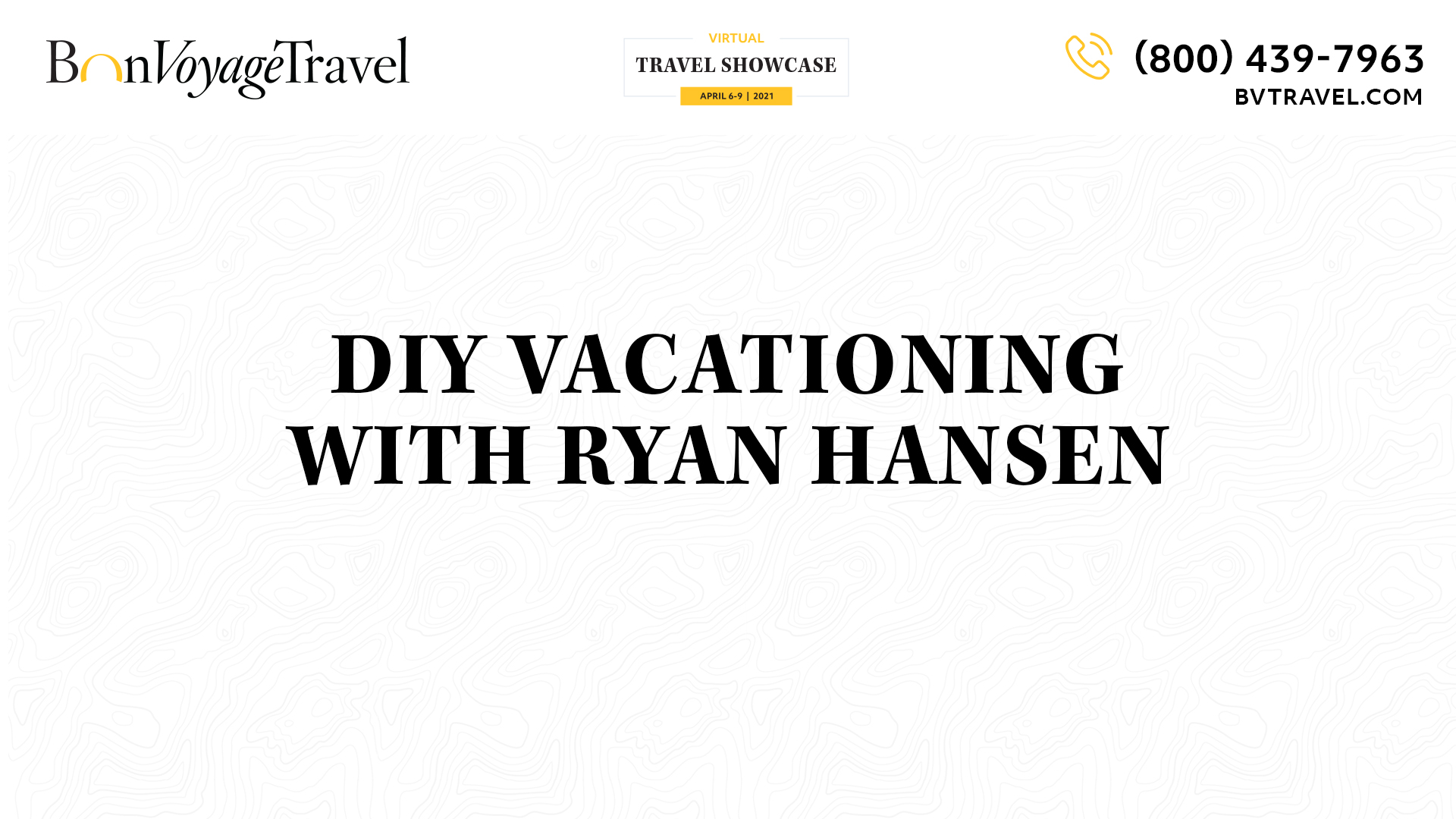 Virtual Showcase - DIY Vacationing