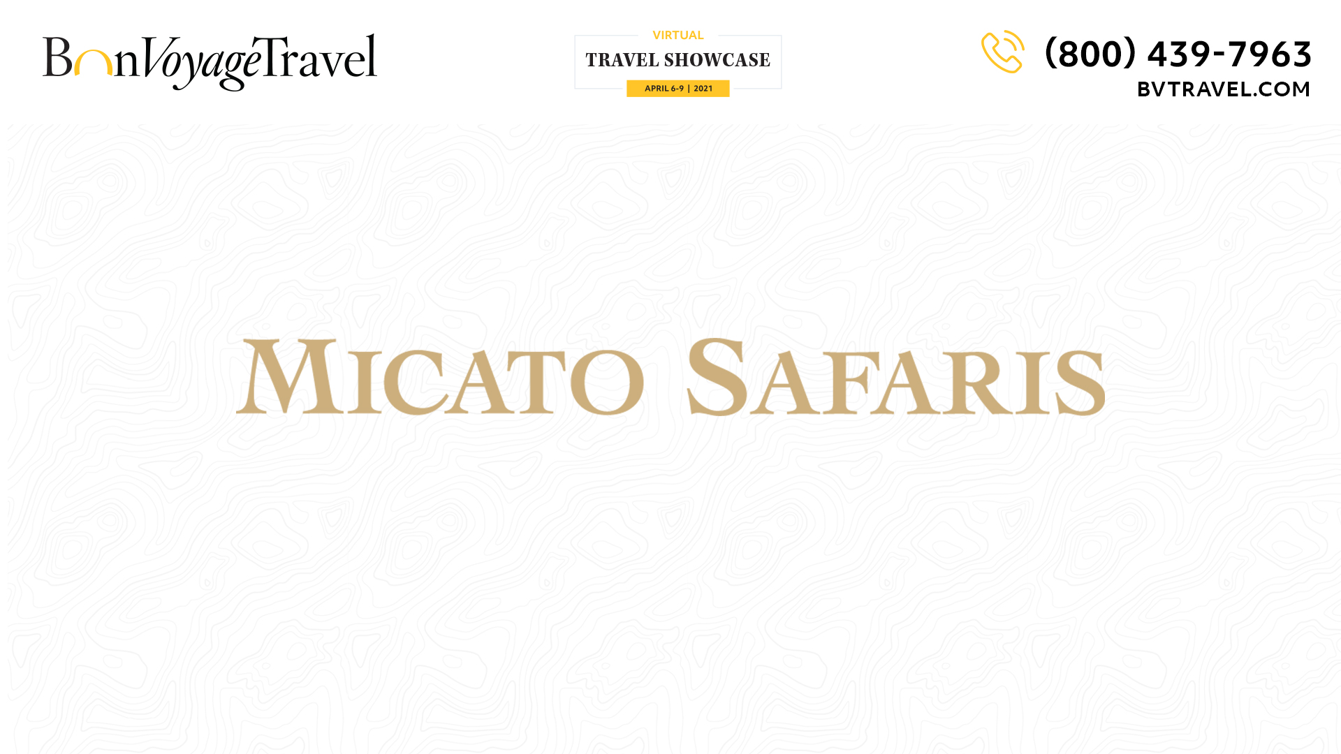 Virtual Showcase - Micato Safaris