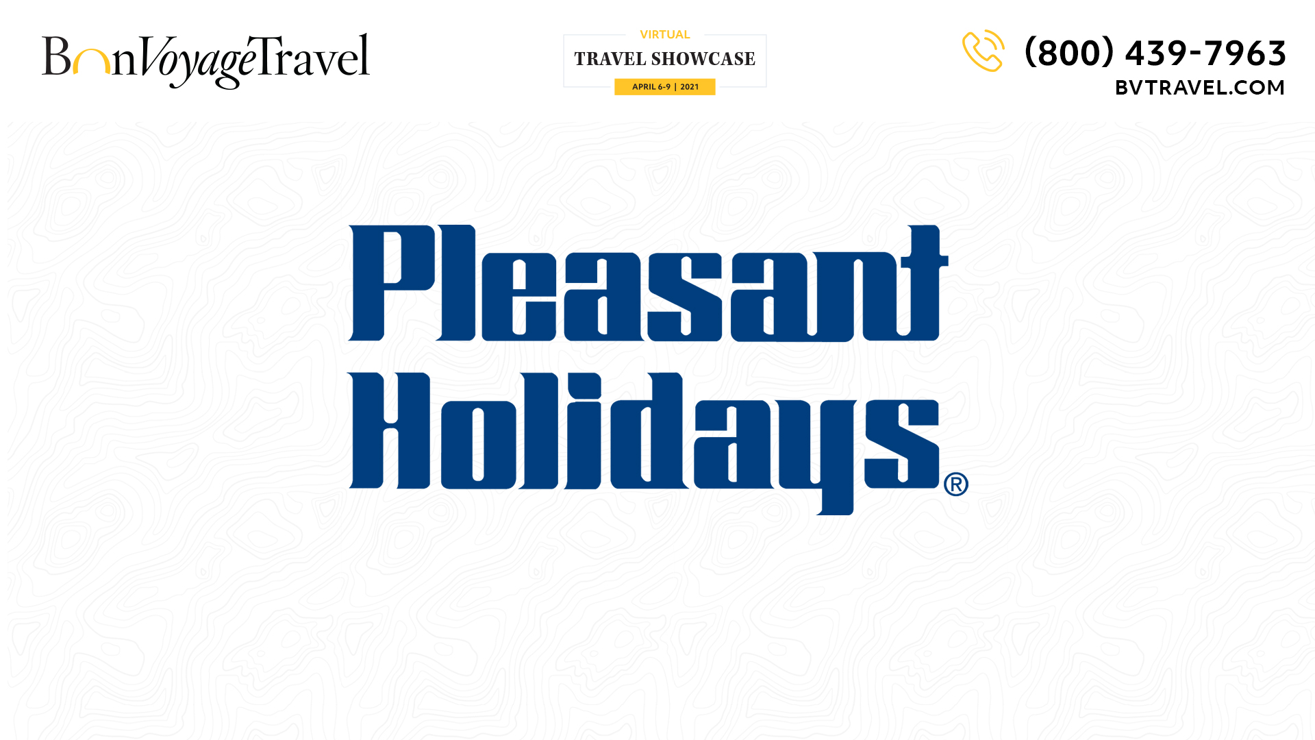 Virtual Showcase - Pleasant Holidays
