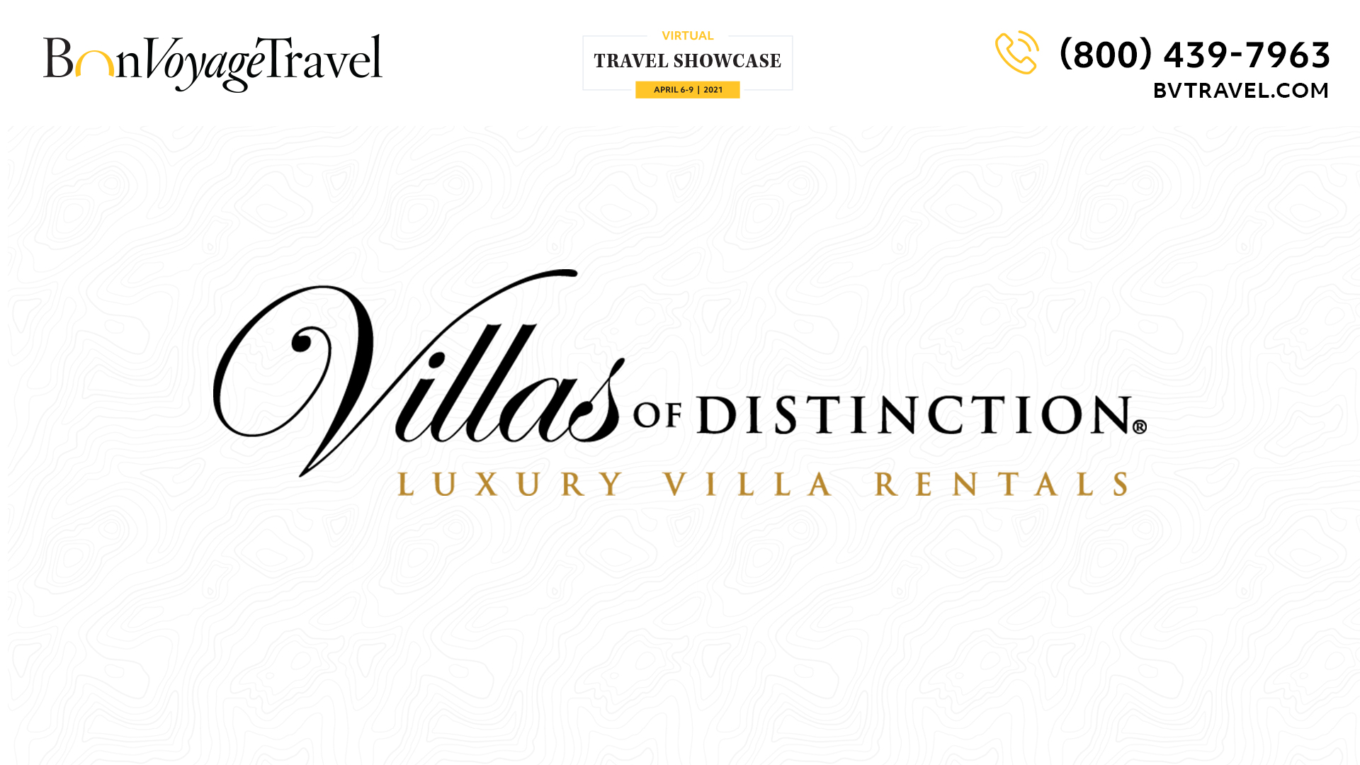 Virtual Showcase - Villas of Distinction